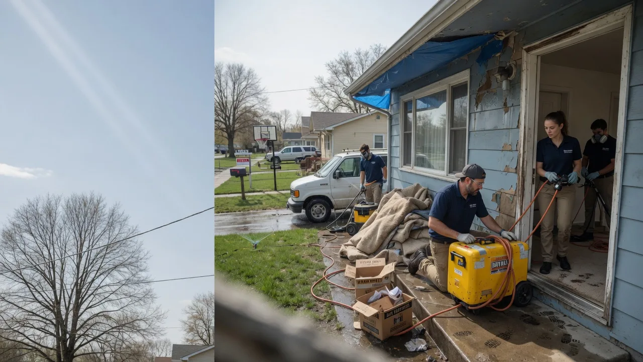 Basement Flood Cleanup in South Dos Palos, CA near me